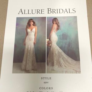 Wedding dress size 4 - never altered - never worn